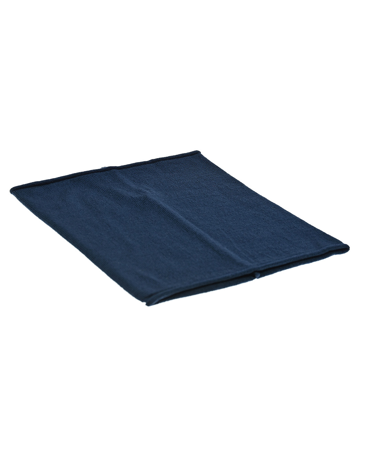 Синий шарф-ворот, 26x24 см