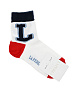 Белые носки с принтом "L"