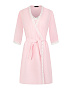 Комплект: халат и комбинация, розовый