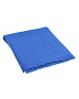 Узкий синий шарф, 240x35 см