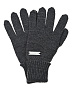 Темно-серые перчатки