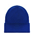 Синяя шапка из шерсти