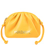 Оранжевая сумка с лого, 20x12x6 см