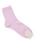 Розовые носки с люрексом