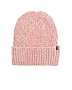 Розовая велюровая шапка