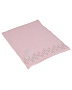 Розовый шарф из кашемира с кристаллами Swarovski, 168х33 см