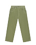 Велюровые брюки зеленого цвета