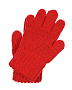Красные перчатки из шерсти