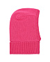 Розовая шапка-шлем с флисовой подкладкой